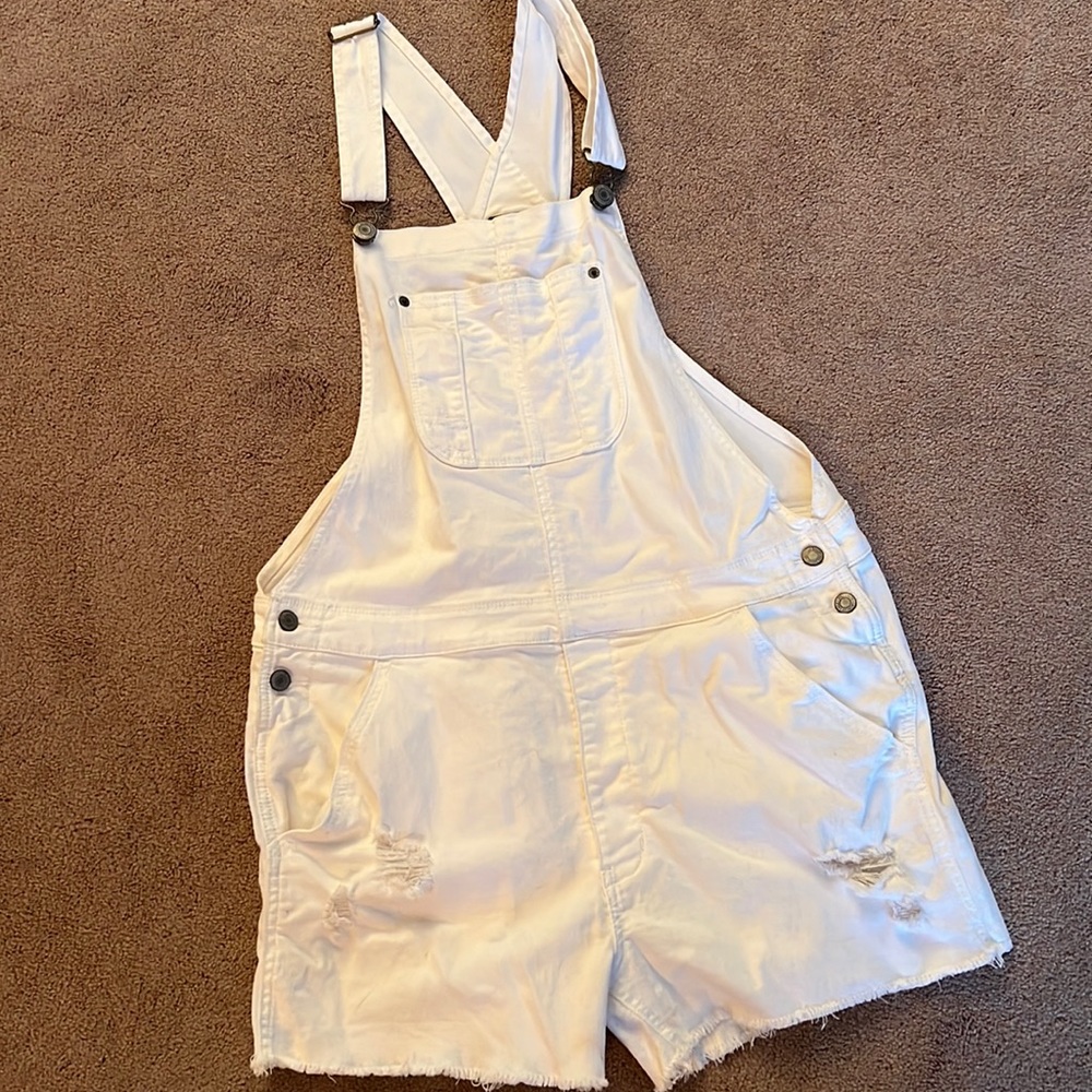 American Eagle Short Overalls